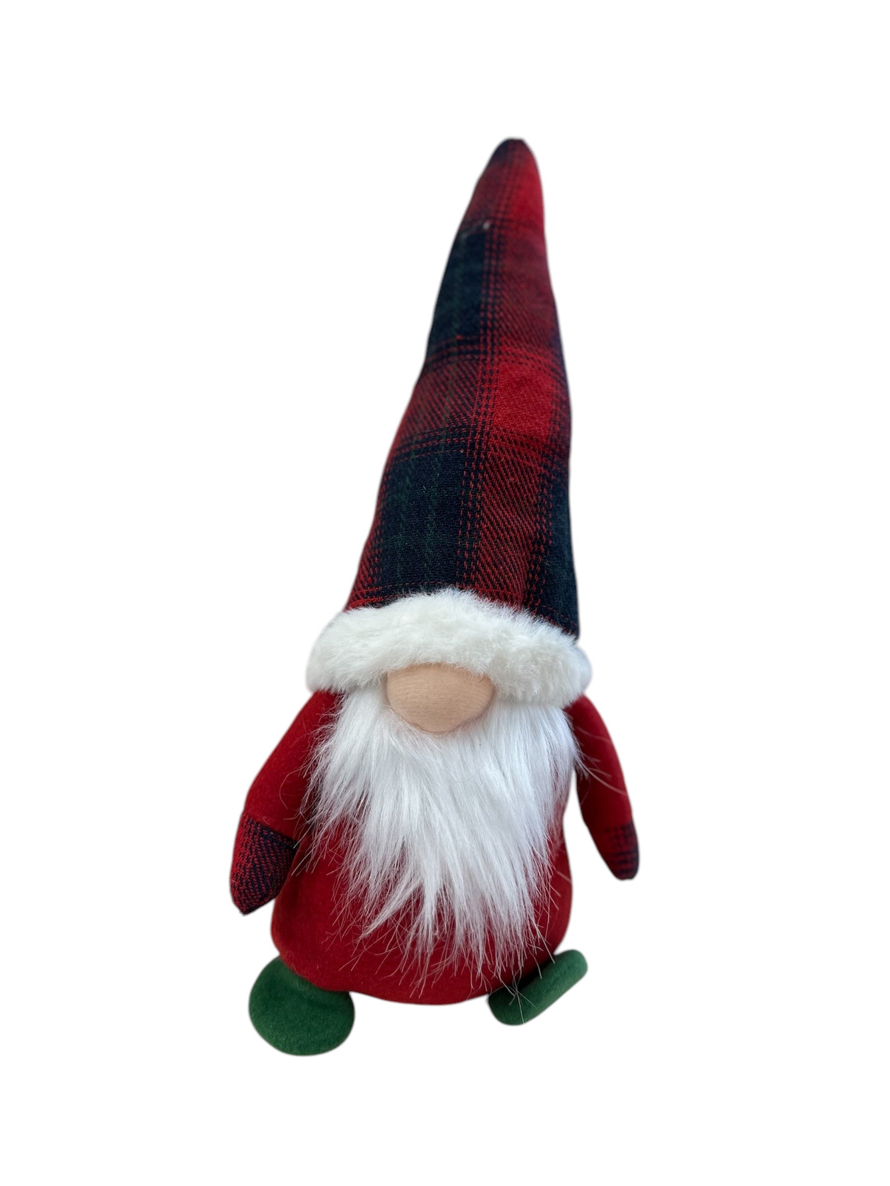 Gnomo fermaporta natalizio 33cm Kasanova Gnomo fermaporta natalizio 33cm Kasanova